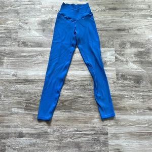 Never worn blue aerie leggings